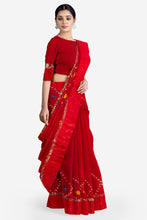 Load image into Gallery viewer, Flawless Bandhani Art on Pure Viscose Georgette