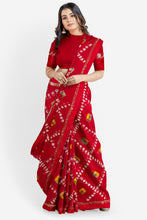 Load image into Gallery viewer, Stunning Pure Viscose Georgette Bandhej Collection