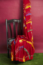 Load image into Gallery viewer, Traditional Pure Bandhani Saree – Viscose Georgette Collection