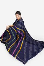 Load image into Gallery viewer, Artisan-Crafted Bandhani Georgette Saree for Elegant Look