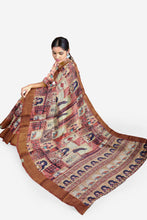 Load image into Gallery viewer, Luxury Soft Silk Banarasi Border Saree with Matching Blouse