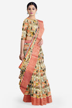 Load image into Gallery viewer, Designer Soft Silk Saree with Banarasi Border and Blouse