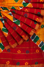 Load image into Gallery viewer, BANDHEJ SAREE IN PURE COTTON FABRIC
