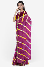 Load image into Gallery viewer, Premium Hand-Tied Bandhani on Viscose Georgette Fabric