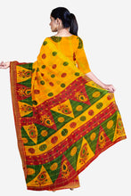 Load image into Gallery viewer, Ethnic Rajasthani Print Cotton Saree
