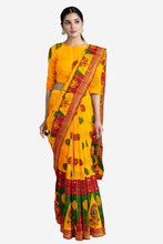 Load image into Gallery viewer, Ethnic Rajasthani Print Cotton Saree
