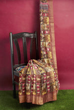 Load image into Gallery viewer, Beautiful Soft Silk Saree with Traditional Banarasi Border