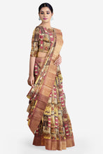 Load image into Gallery viewer, Beautiful Soft Silk Saree with Traditional Banarasi Border