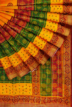 Load image into Gallery viewer, Classic Bandhej Cotton Saree
