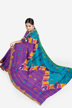 Load image into Gallery viewer, Pure Cotton Saree In Traditional Print
