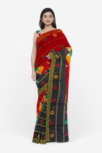 Load image into Gallery viewer, PURE COTTON SAREE WITH BANDHEJ PRINT
