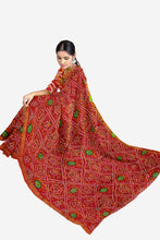 Load image into Gallery viewer, Beautiful Gota Border Gadchola Saree
