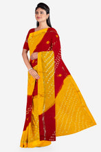 Load image into Gallery viewer, Classic Bandhani Saree with Blouse Piece – Dry Clean Only