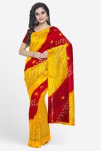 Load image into Gallery viewer, Classic Bandhani Saree with Blouse Piece – Dry Clean Only