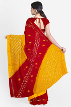 Load image into Gallery viewer, Classic Bandhani Saree with Blouse Piece – Dry Clean Only
