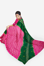 Load image into Gallery viewer, The Heritage Bandhani Pure Viscose Saree
