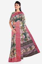 Load image into Gallery viewer, Traditional Soft Silk Saree with Banarasi Border &amp; Blouse