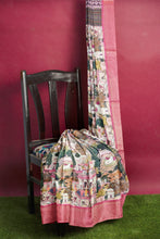 Load image into Gallery viewer, Traditional Soft Silk Saree with Banarasi Border &amp; Blouse