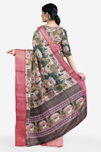 Load image into Gallery viewer, Traditional Soft Silk Saree with Banarasi Border &amp; Blouse