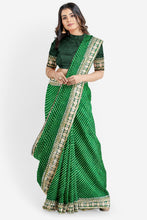 Load image into Gallery viewer, RAJASTHANI MOTHDA LEHARIYA GEORGETTE SAREE
