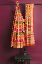 Load image into Gallery viewer, KOTA COTTON DORIA HEAVY BANARASI SAREE

