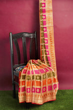 Load image into Gallery viewer, KOTA COTTON DORIA HEAVY BANARASI SAREE
