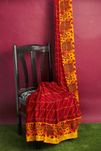 Load image into Gallery viewer, Cotton Saree with Gathchola Design
