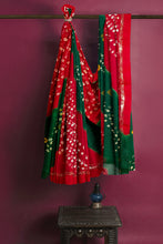 Load image into Gallery viewer, A 'Must-Have' Pure Bandhani Viscose Georgette Saree