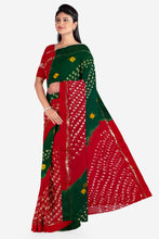 Load image into Gallery viewer, A 'Must-Have' Pure Bandhani Viscose Georgette Saree