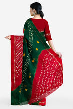 Load image into Gallery viewer, A 'Must-Have' Pure Bandhani Viscose Georgette Saree