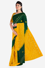 Load image into Gallery viewer, Handloom Pure Bandhani Viscose Georgette Saree